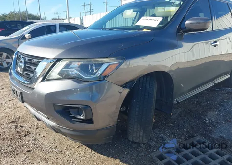 2019 Nissan Pathfinder S из США, поврежденный, VIN 5N1DR2MN1KC634178